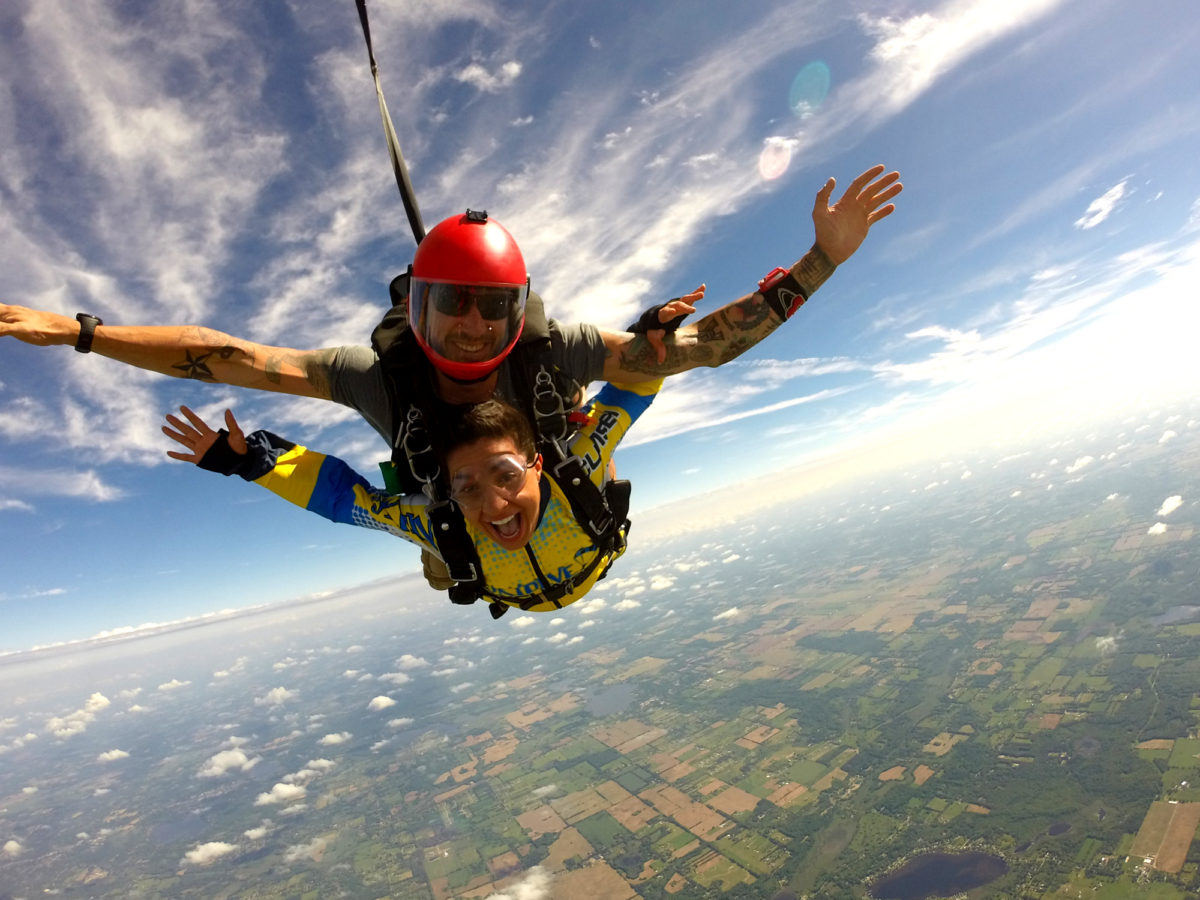 What Does Skydiving Feel Like Skydive Tecumseh