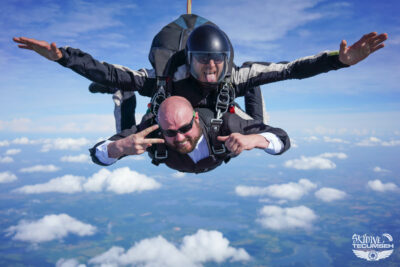 can skydiving cause vertigo