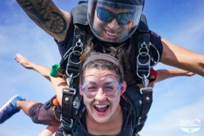 how scary is skydiving